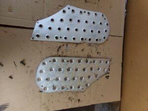 support de marche pieds alu keeway matrix 50 2 TEMPS