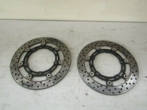 JEU DE DISQUE DE FREIN AVANT yamaha fz6 s1 2004 2006 SANS ABS