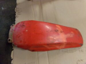 garde boue arriere honda cr 125 1987 1989 cr 250 87 88