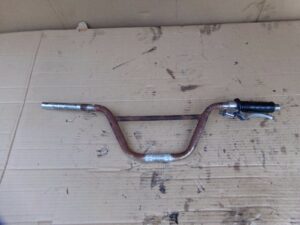 Guidon acier - Noir - Dirt bike / Pit bike / Mini Moto