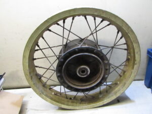 roue arriere pour moto Honda XLV 750 (type RD01) 1983 1987 couleur or