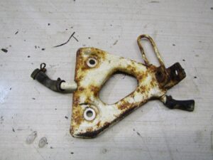 platine arriere gauche  honda xlm xl 600 lm pd04 1985 1987