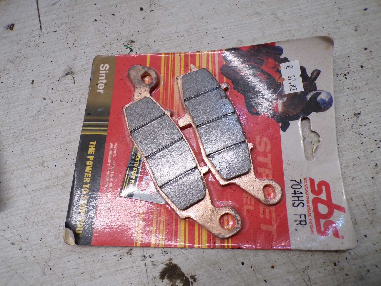 jeu dePlaquettes Frein Moto SBS 704 HS - gs 500 z 750 zr 7 vn 1500 vstrom 1000 | – Image 2