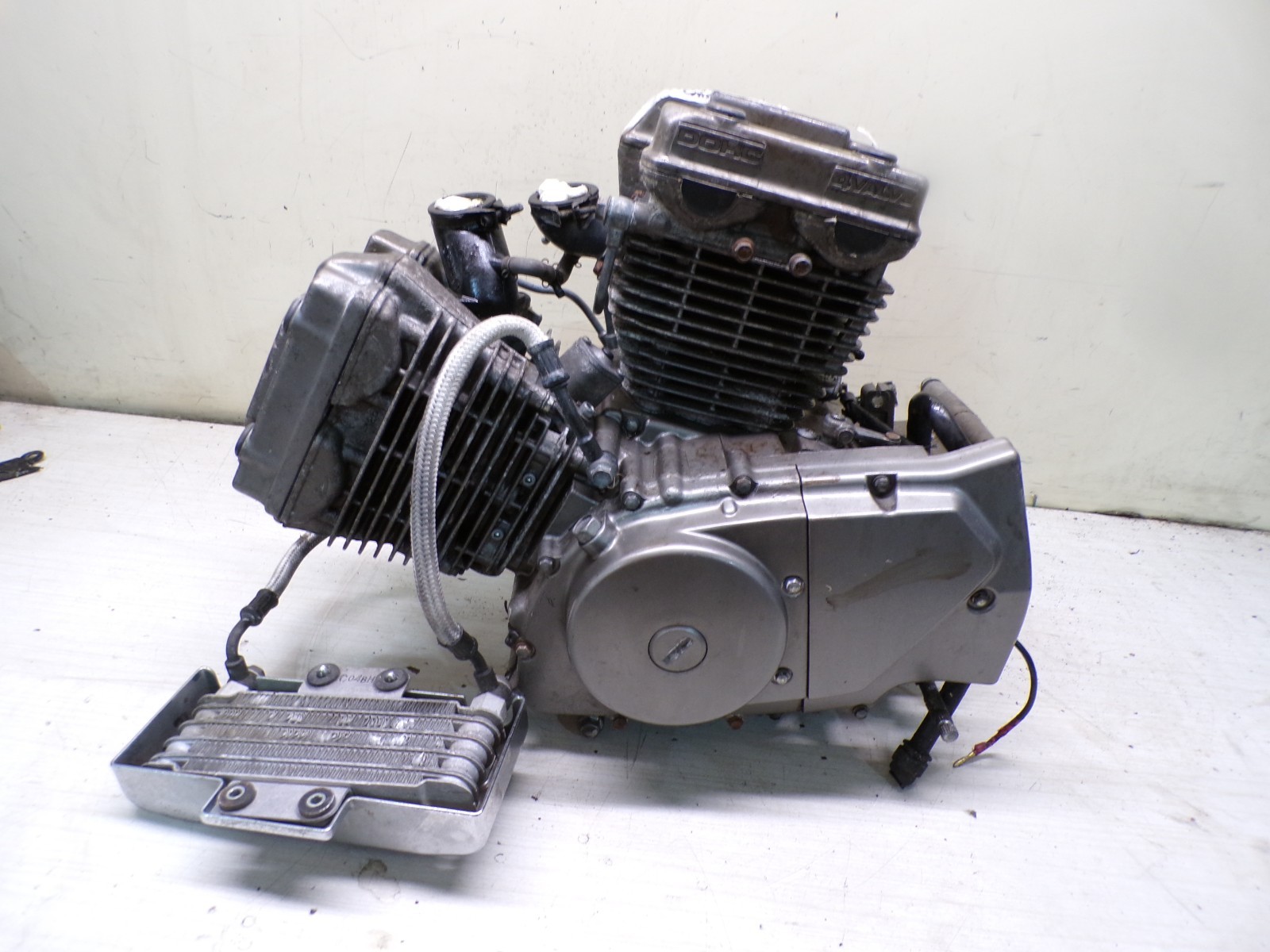 moteur hyosung comet 125 2004 2008 modele a car13800 km sans pipe ni alternateur | – Image 5
