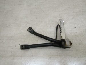 platine de repose pieds arriere gauche yamaha wr 125 r wrx de07 2009 2014 noir